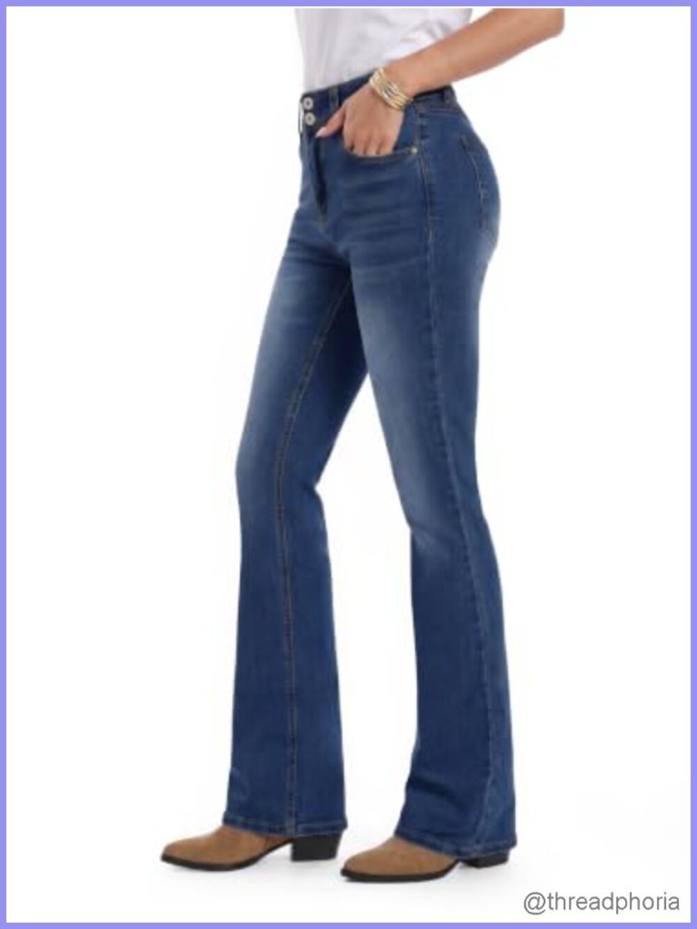 Stretchy Bootcut Jeans for Tall Women 33/35/37 Inseam